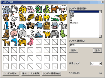 図４ シンボルの登録